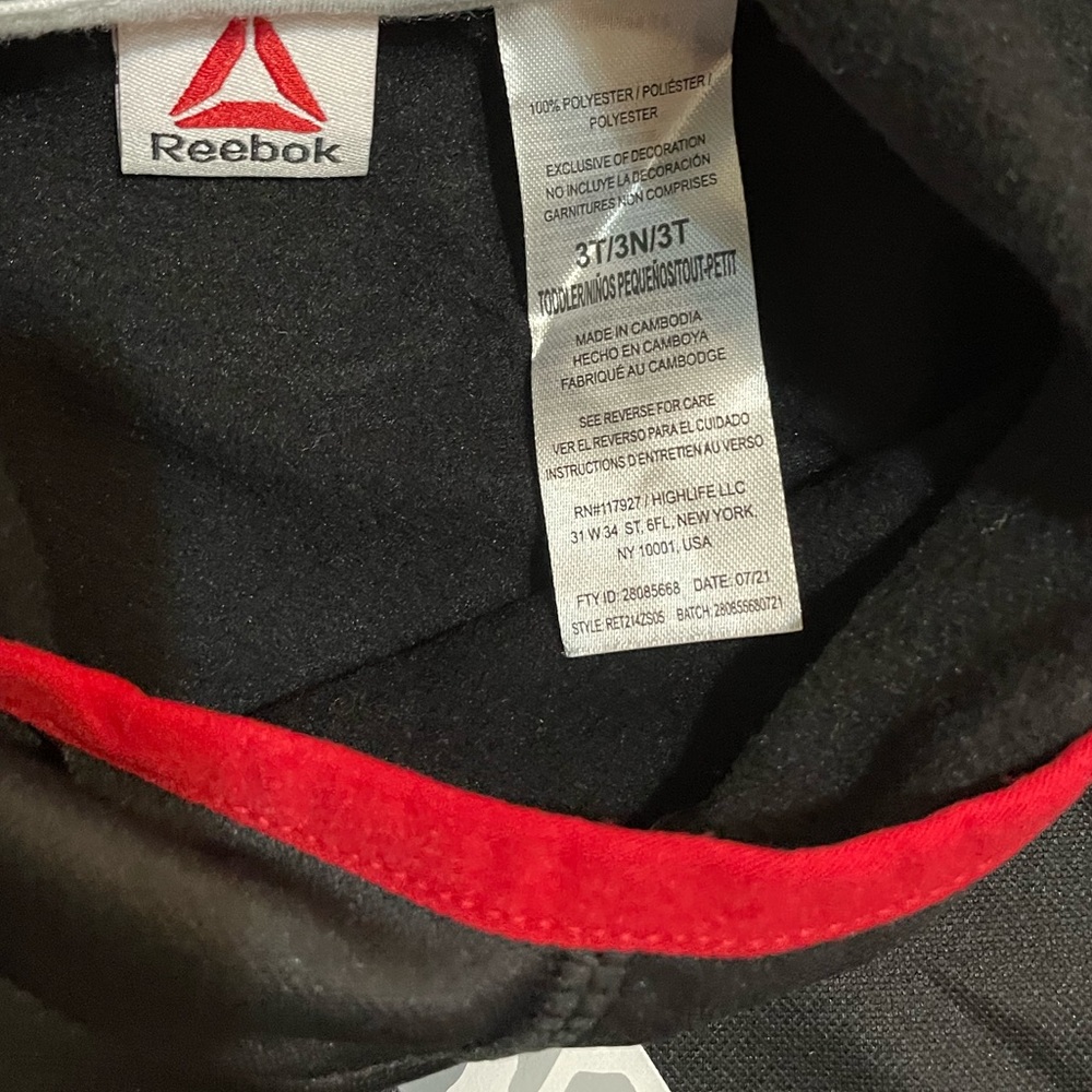 Kids Reebok Sweater Pullover - Picture 3 of 4